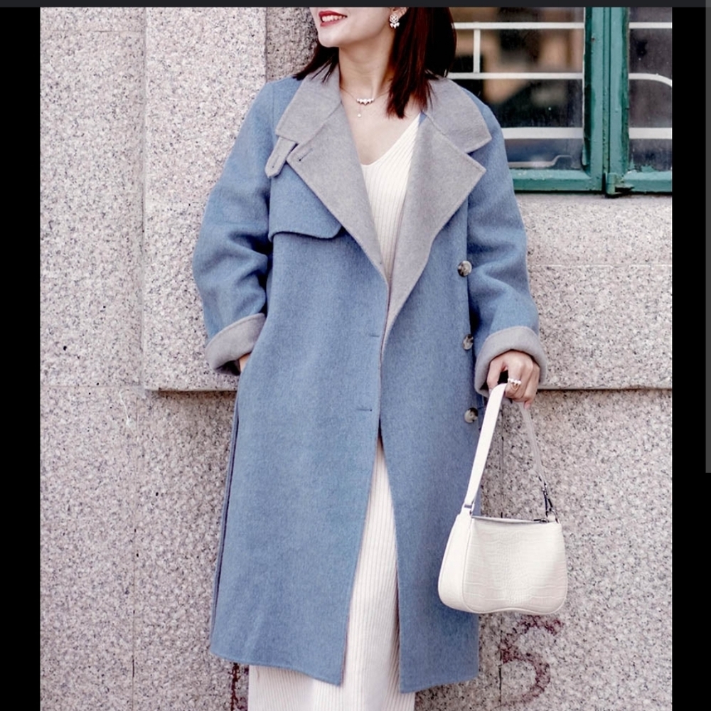 Petite Studio NYC Shelby Wool Coat - Picture 9 of 11
